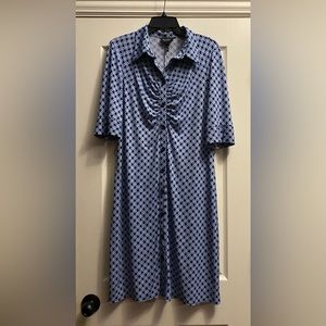 NWOT Laundry By Shelli Segal Button-Up Dress Sz 14
